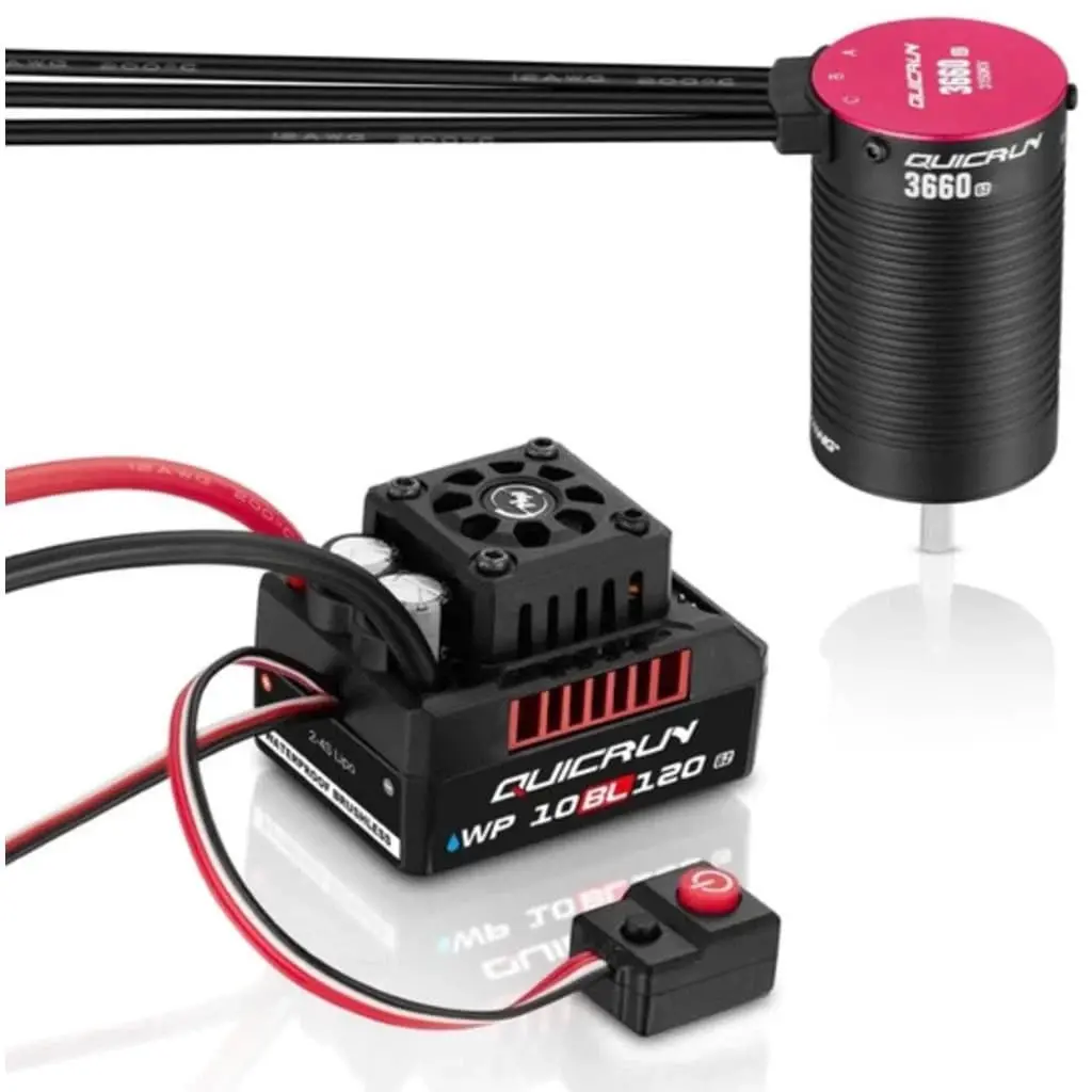 Hobbywing Quicrun 10Bl120 G2 Sensorless  Esc/3652Sl Motor Combo (3250Kv)   (Hwi38030207) 1