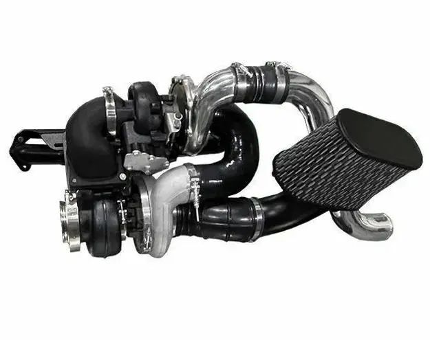 Dps Fummins Compound Turbos For Ford Cummins Swap Kit Twin Turbos 1