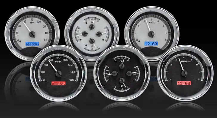 81-93 Dodge Truck Dakota Digital Vhx Gauge Upgrade 1