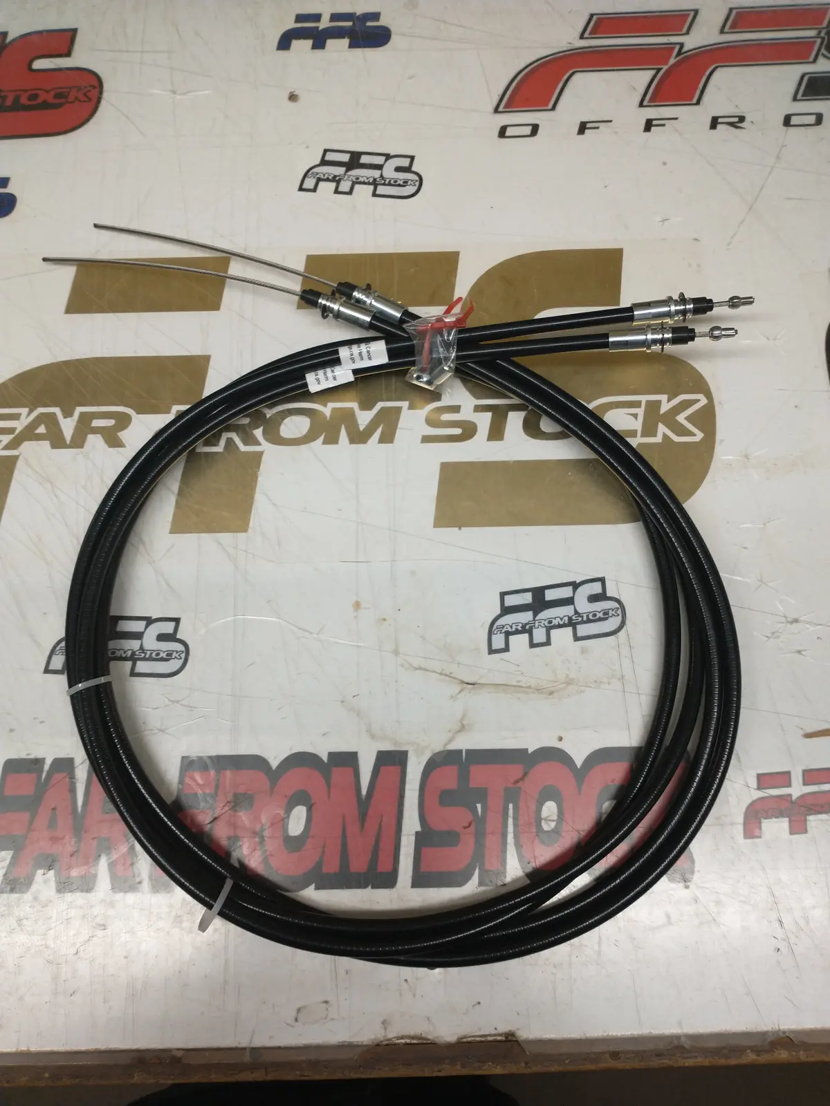 Universal Parking Brake Cables For Rear Disc Conversion 1