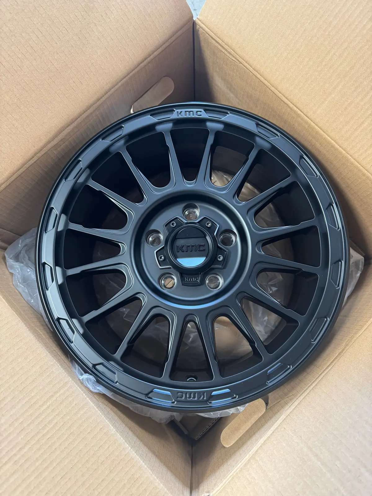 [Open Box] Open Box Km54278050735 17X8.0, 5X127, +35Mm (Single Wheel) Satin Black 1