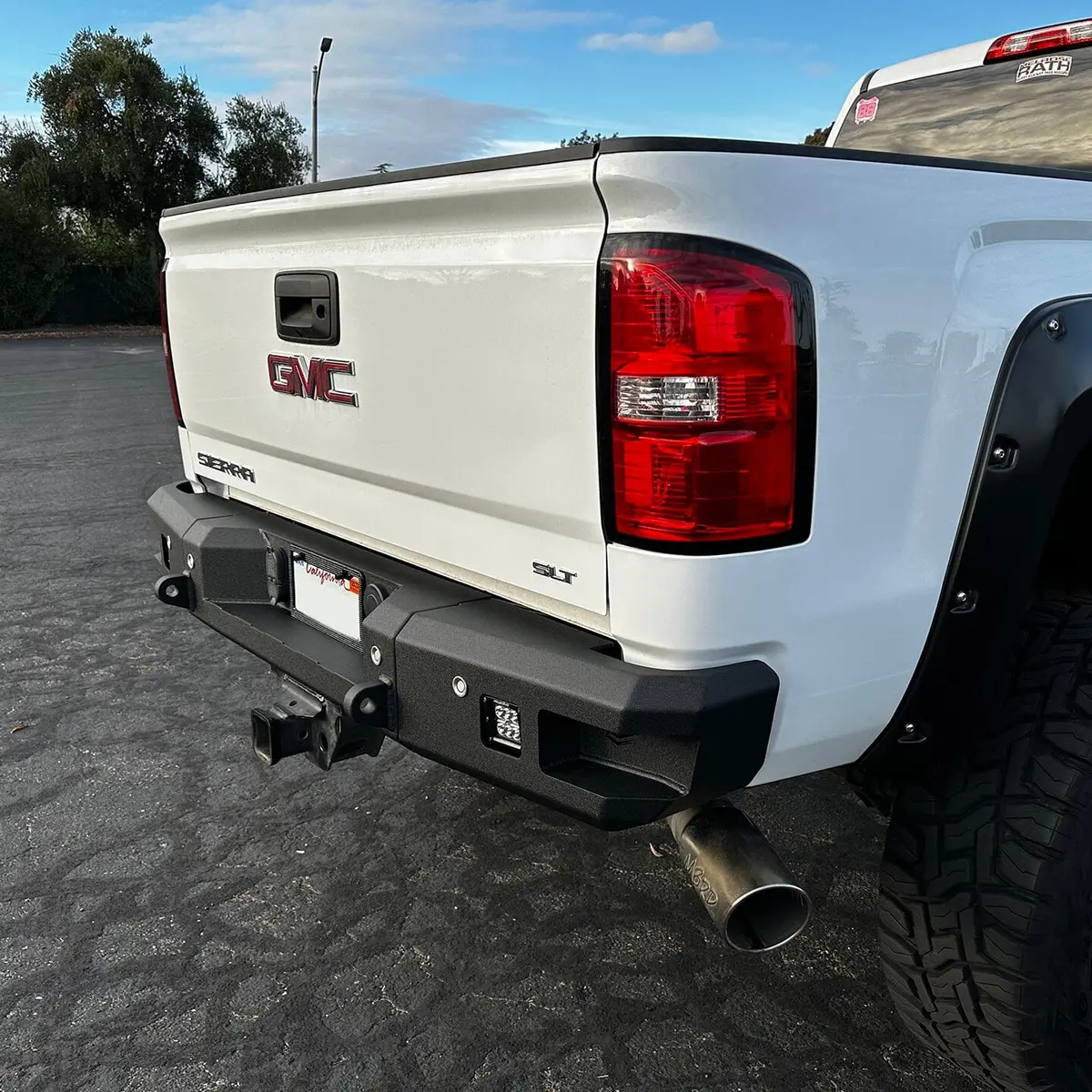 Chassis Unlimited 2015-2019 Gmc/Chevy 2500/3500 Attitude Rear Bumper 1