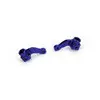 Integy Alloy Steering Block Blue Mini-T  (Intmt004b) 1