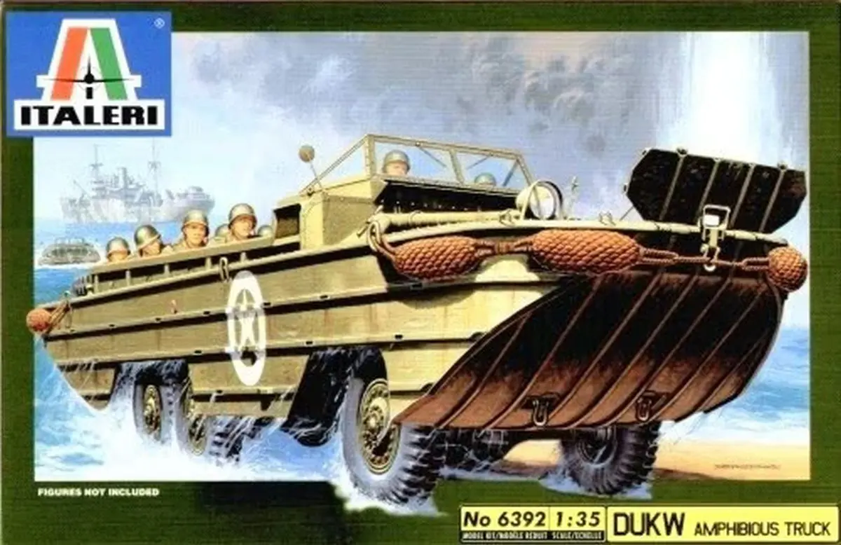 Italeri Tariff Dukw (80Th D-Day Anniversary)   (Ita6392) 1