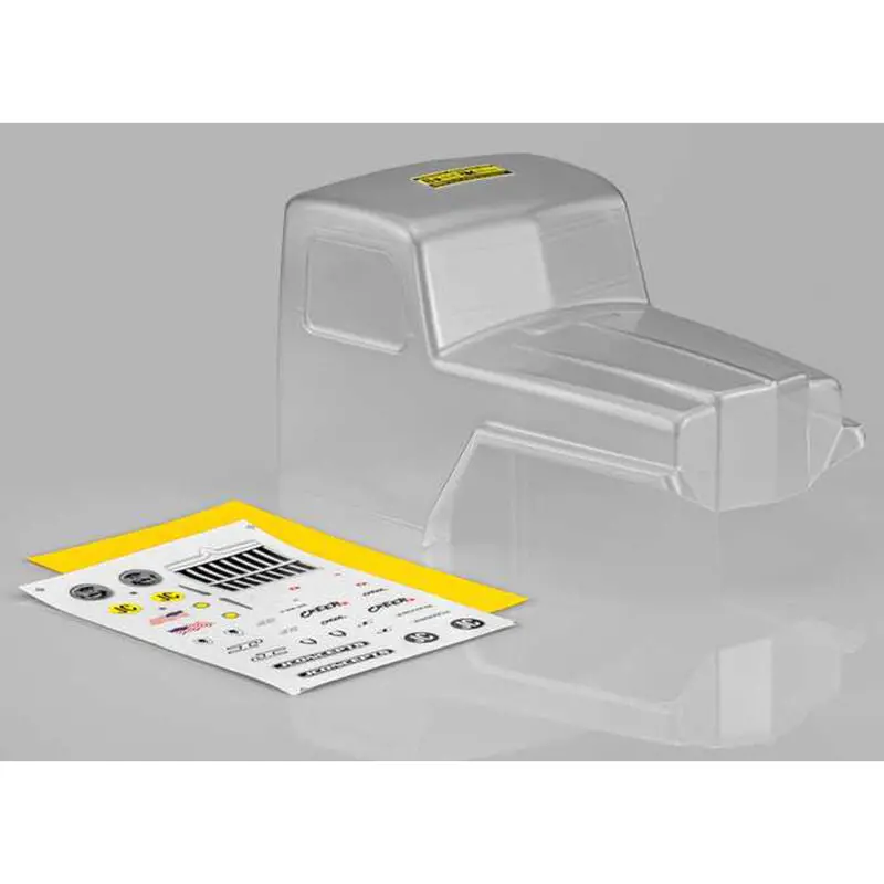 Jconcepts 1/10 Jci Creep 12.3" Wheelbase Clear Body, Cab Only    (Jco0441) 1