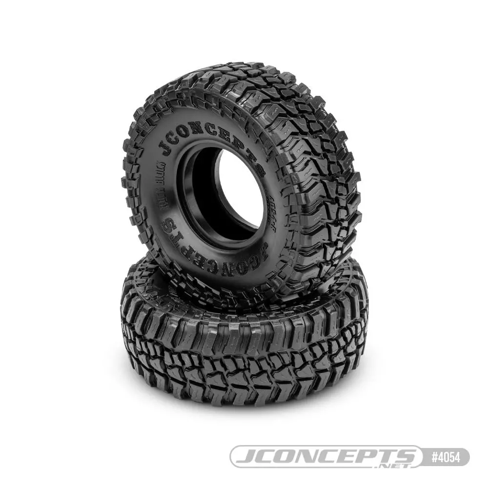 Jconcepts Rock Block Green Com Class 2, 1.9"Scaler Tire 4.75"Od   (Jco4054-02) 1