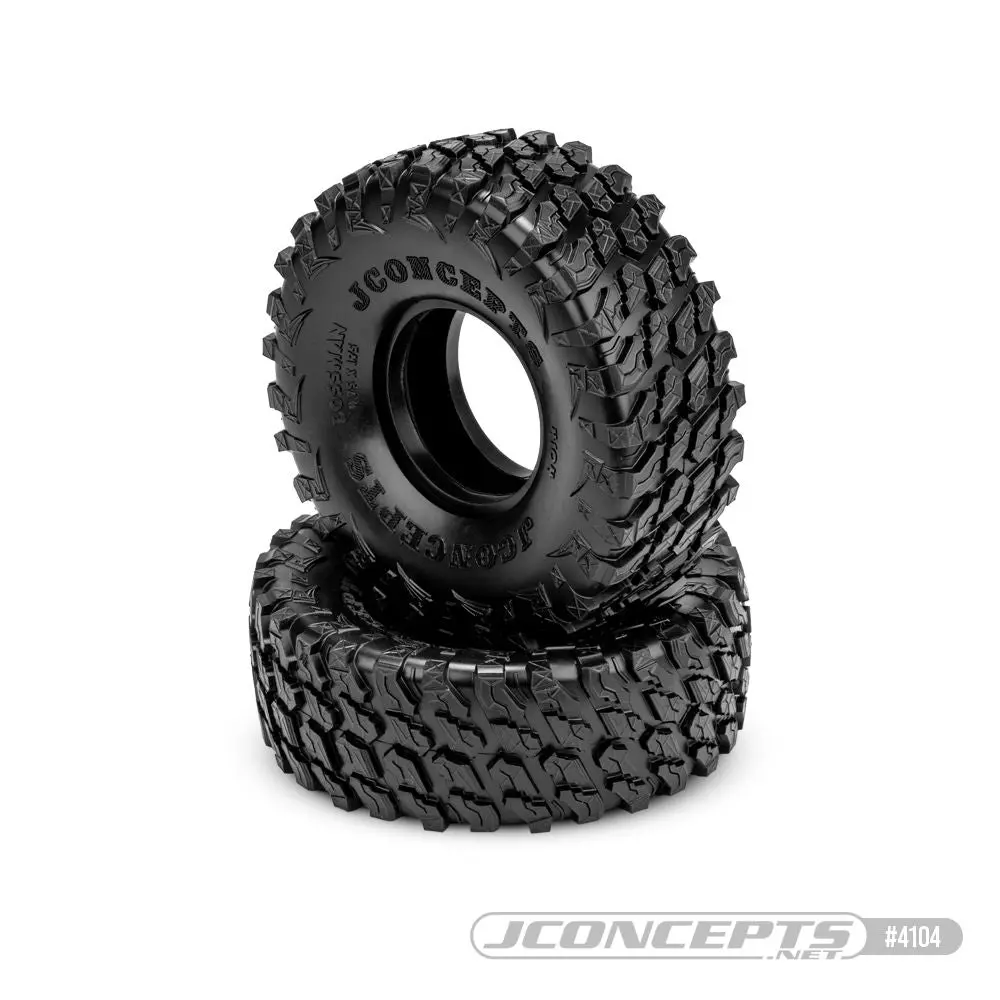 Jconcepts Bossman Green Com. Class 2, 1.9" Scaler Tire 4.75"   (Jco4104-02) 1