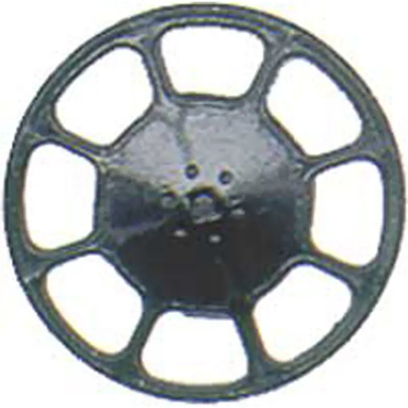 Kadee Ho Brake Wheel, Modern/Black (8)   ((Kad2045) 1
