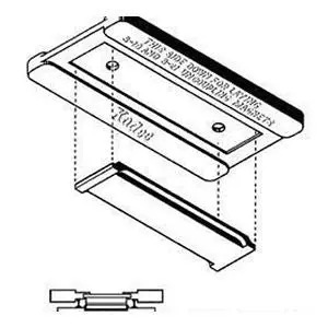 Kadee Ho Uncoupler Gluing Jig (Kad334) 1