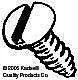 Kadee Screws 0-48 X 3/16"   (Kad401) 1