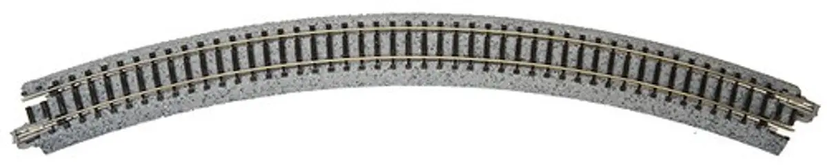 Kato N 348Mm 13-3/4 Radius Curve 30-Degree (4)   (Kat20130) 1