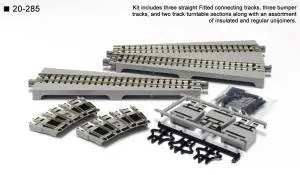 Kato N Turntable Extension Straight Track Set   (Kat20285) 1
