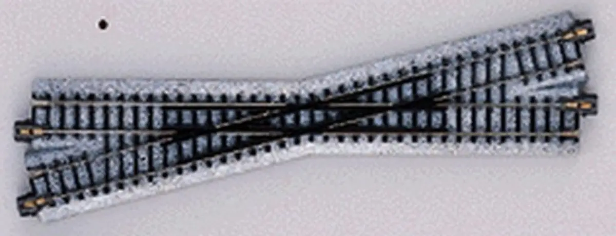 Kato N 186Mm 7-5/16 15 Degree Left-Hand Crossing   (Kat20300) 1