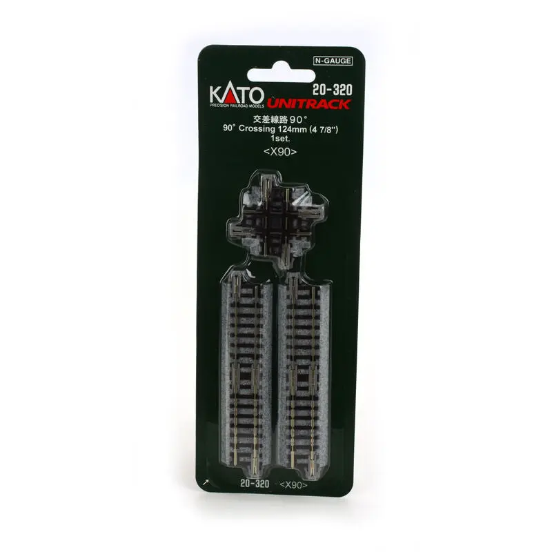 Kato N 124Mm 4-7/8" 90-Degree Crossing   (Kat20320) 1