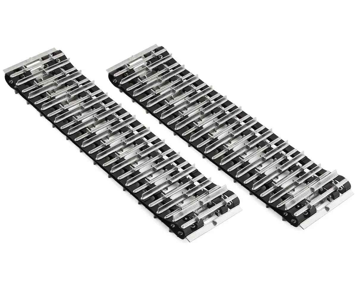 Kyosho Full Metal Heavy Duty Blizzard Caterpillar Track Set (2)  (Kyoblw2c) 1