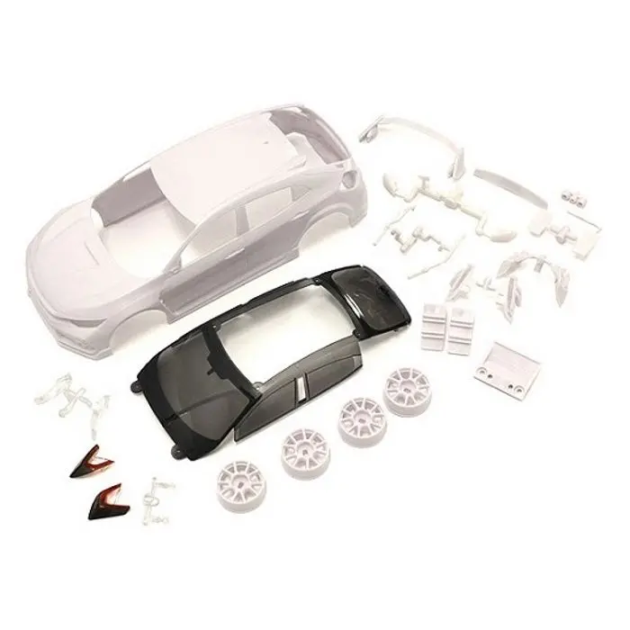 Kyosho Honda Civic White Body Set (W/Wheel) (Kyomzn194) 1