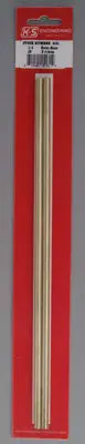 K&S Round Brass Tube 1/4" Peggable (2) (K+S5131) 1