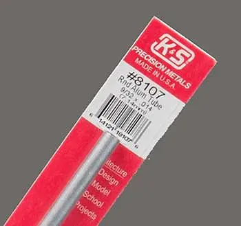K+S Round Alum 9/32 X .014 (K+S8107) 1