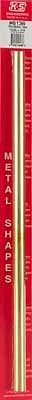 K+S 13/32"X12" Round Brass Tube (K+S8136) 1