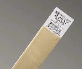 K&S Brass Strip .025X1" (K+S8237) 1