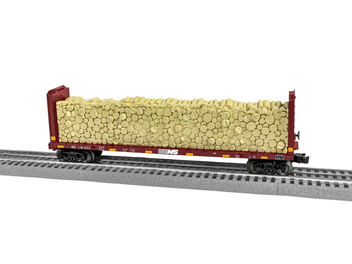Lionel Norfolk Southern Standard O Bulkhead Flatcar #118033  (Lnl2043112) 1
