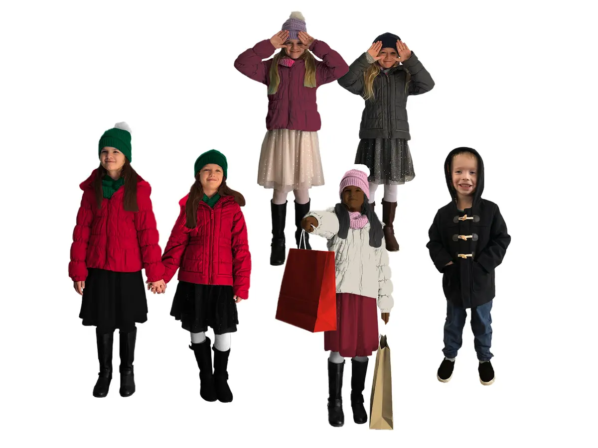 Lionel Window Shopping Children Figures (Lnl2130120) 1