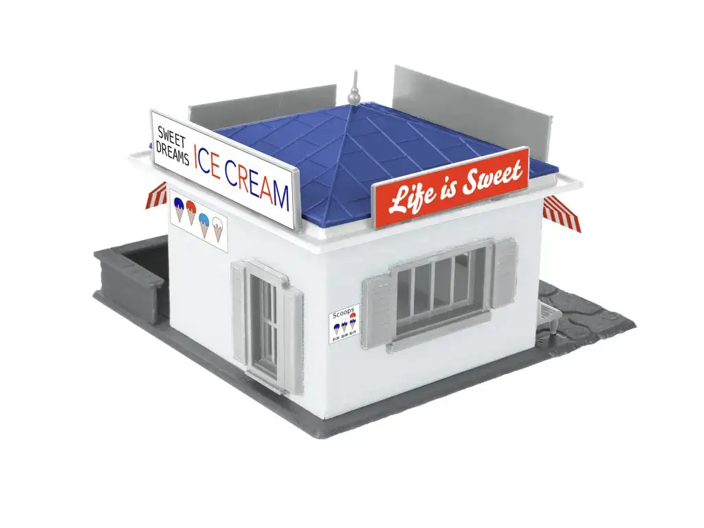 Lionel Ho Ice Cream Shop Kit  (Lnl2167060) 1
