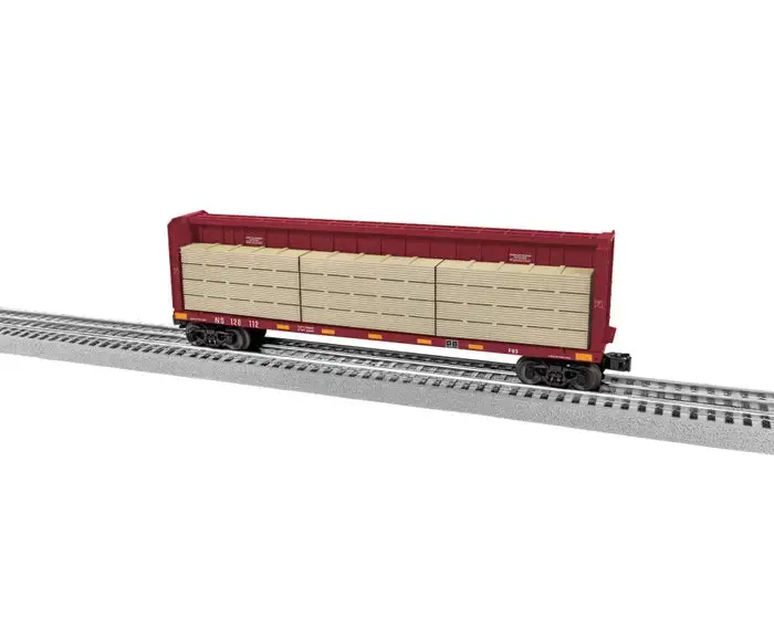 Lionel O Norfolk Southern Centerbeam Flatcar #120112 (Lnl2343081) 1