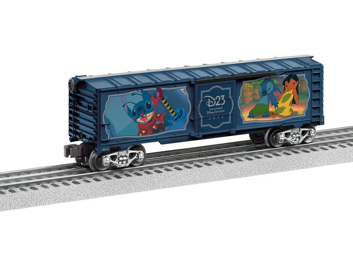 Lionel O Scale Disney's D23 Lilo And Stitch Boxcar    (Lnl2401564) 1