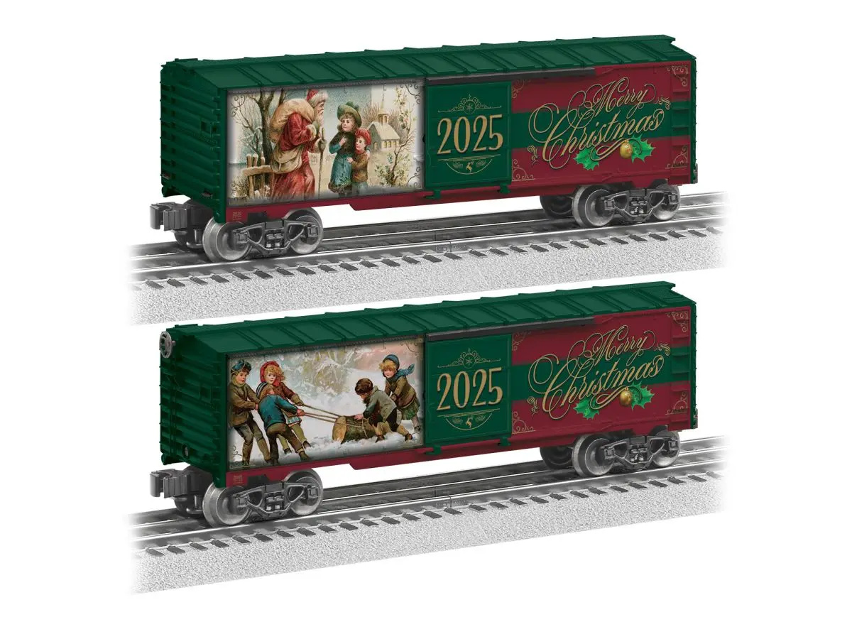 Lionel O Rtr 2025 Christmas Boxcar   (Lnl2528100) 1