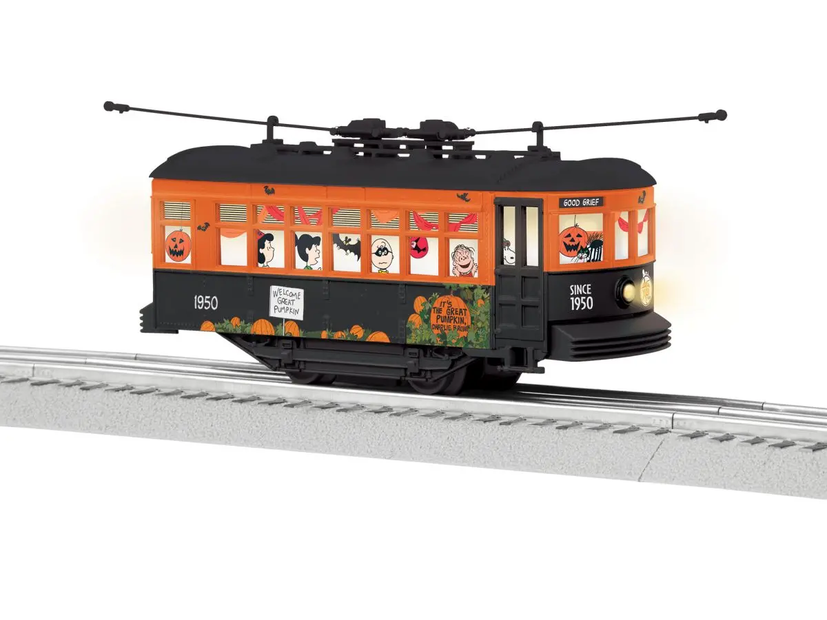 Lionel O Rtr Peanuts Halloween Trolley   (Lnl2535140) 1