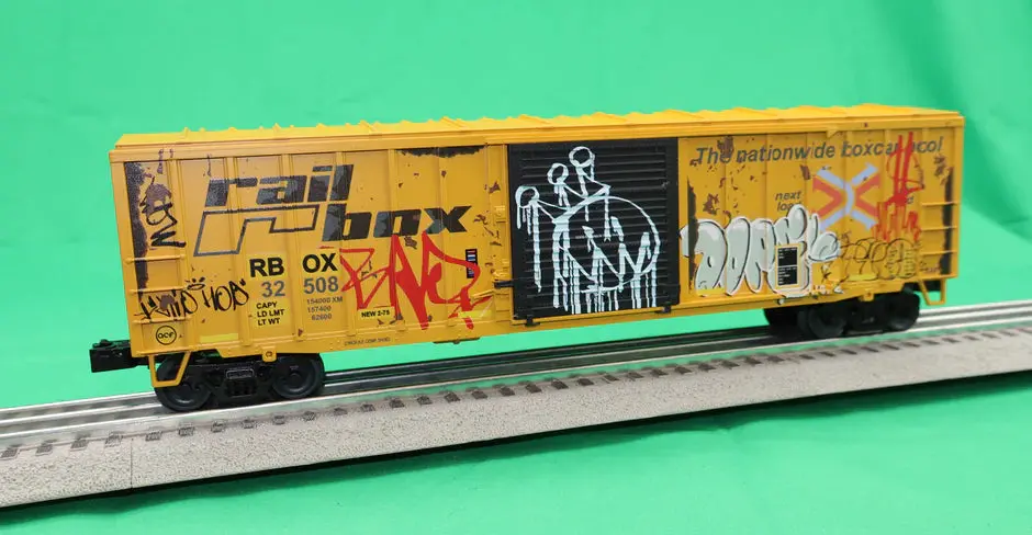 Lionel Weathered Railbox Acf 50' Boxcar #32508   (Lnl2542302) 1