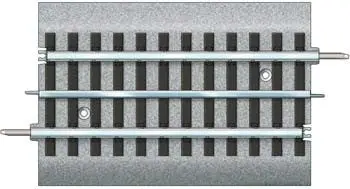 Lionel O Fastrack 5" Straight    (Lnl612024) 1