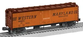 Lionel Steel-Sided Refrigerator Car Western Maryland O (Lnl627299) 1