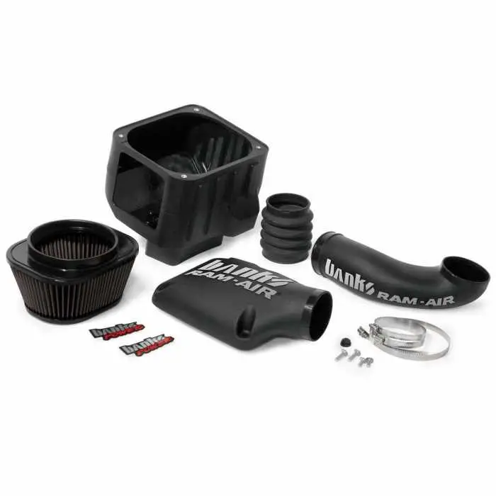 Ram-Air Cold-Air Intake System, Dry Filter For Use With 99-2008 Chevy/Gmc, 1500 With Electric Fan 1