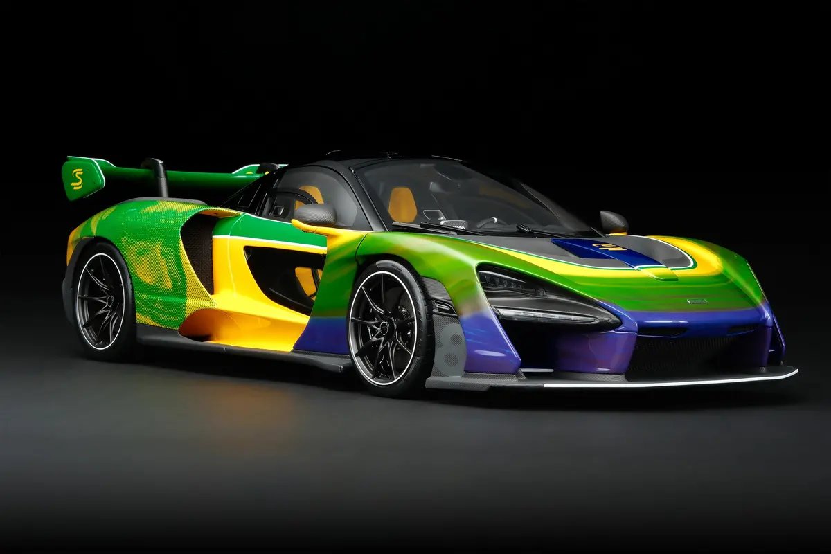 Mclaren Senna In Senna Sempre Livery (2024) 1