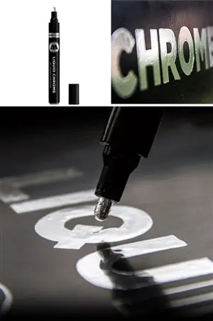 Molotow 4Mm Liquid Chrome Mirror Effect (Mlw-103) 1