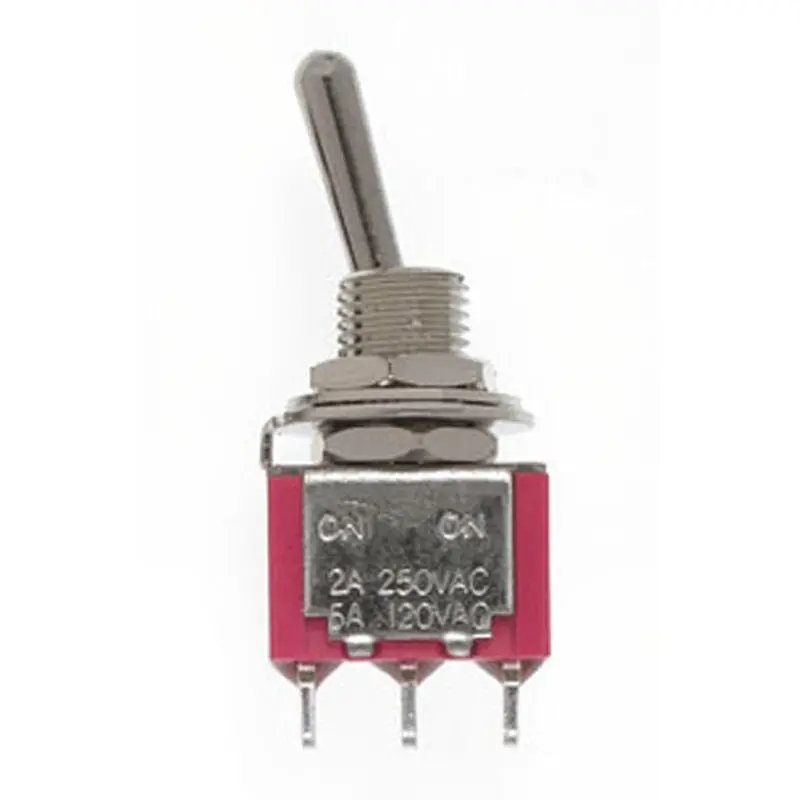 Spdt Mini Toggle Switch, 5A, 120V (4) 1