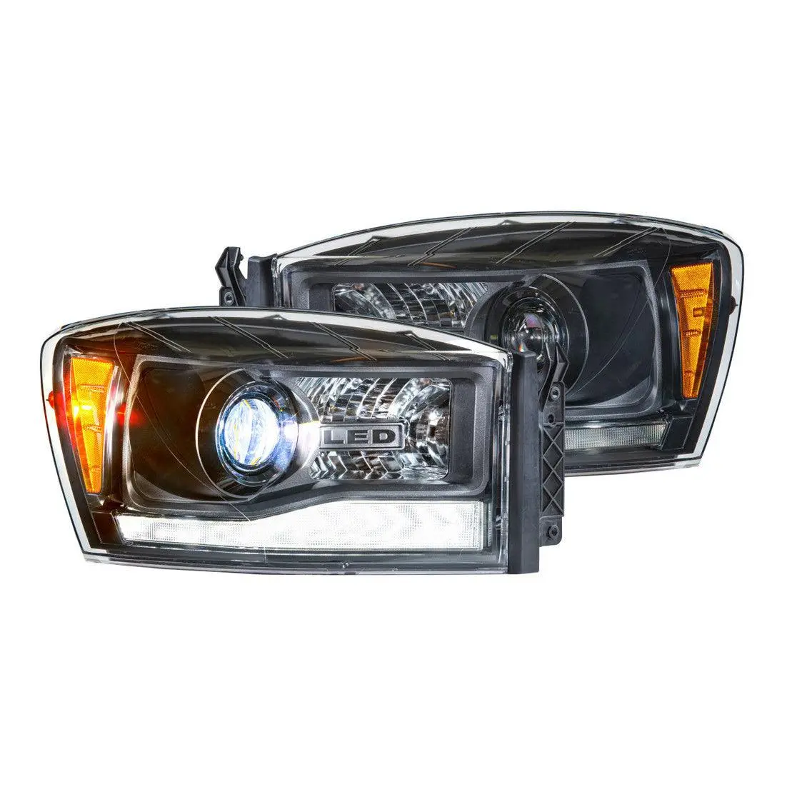 Morimoto Dodge Ram (06-09 2500/3500) Xb Hybrid Led Headlights 1