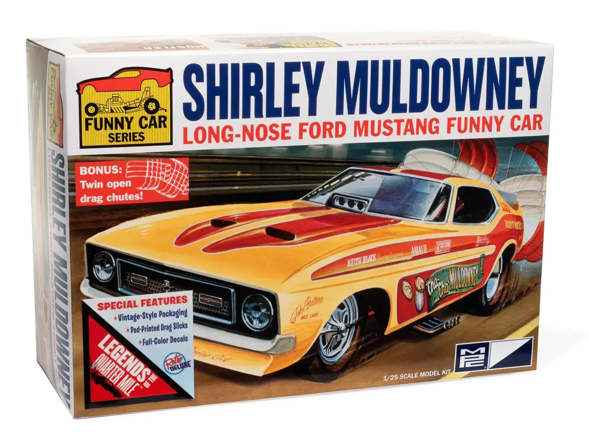 Mpc  Shirley Muldowney Long Nose Ford Mustang Fc 1/25   (Mpc1001) 1