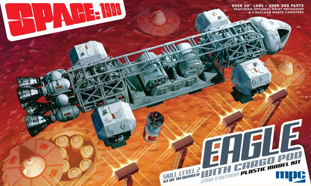 Mpc Space:1999 Eagle With Cargo Pod   (Mpc990) 1