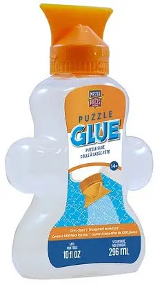 Masterpiece Puzzle Glue 10Oz Shaped Bottle (Mst51928) 1