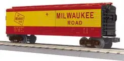 Mth O 40' Steel Boxcar - Milwaukee Rd (Mth3071117) 1