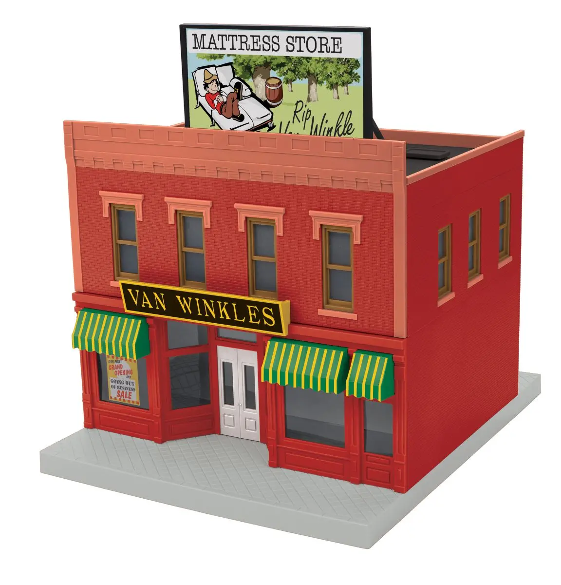 Mth O 2-Story Building Rip Van Winkle Matress Store   (Mth3090685) 1
