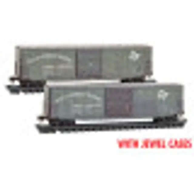 Micro-Trains Line  -N Gulf Mobile & Ohio 50' Box Car - Weathered N Scale (Mtl98305082) 1