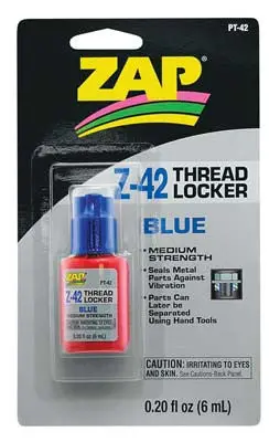 Zap Adhesives Z-42 Thread Locker .20 Oz    (Paapt42) 1