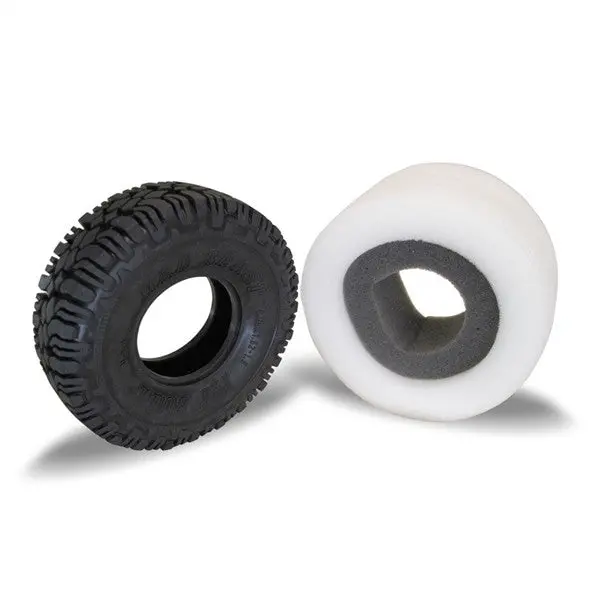 Pit Bull Tires Mad Beast 1.9" Scale Rock Crawler Tires (2) (Komp) W/Two Stage Foam(Pbtpb9007nk) 1