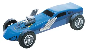 Pinecar Turbo Funny Car Deluxe  (Pin371) 1