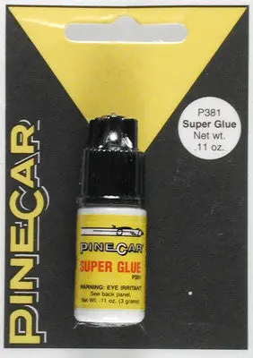 Pinecar Super Glue .11 Oz (Pin381) 1