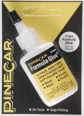 Pinecar Formula Glue .5 Oz (Pinp384) 1
